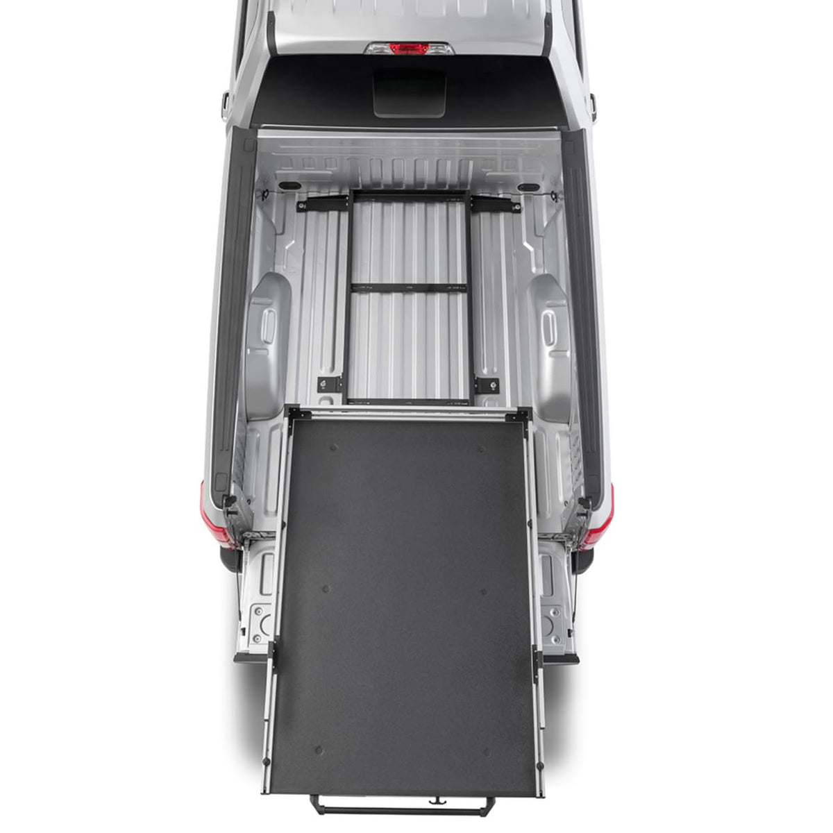 BEDSLIDE Classic (58" X 41") | 10-5841-CLS | Durable Sliding Truck Bed Cargo Organizer | Made in The USA, 1,000 lb Capacity (Silver)