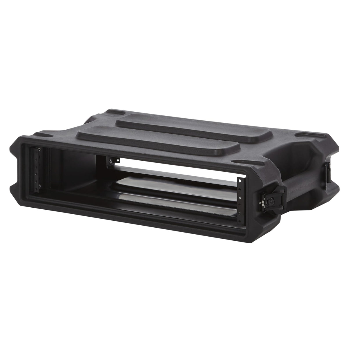 Gator Cases Pro Series 2U Rack Case with Shallow 13" Depth, Roto Molded Made in USA (G-PRO-2U-13)