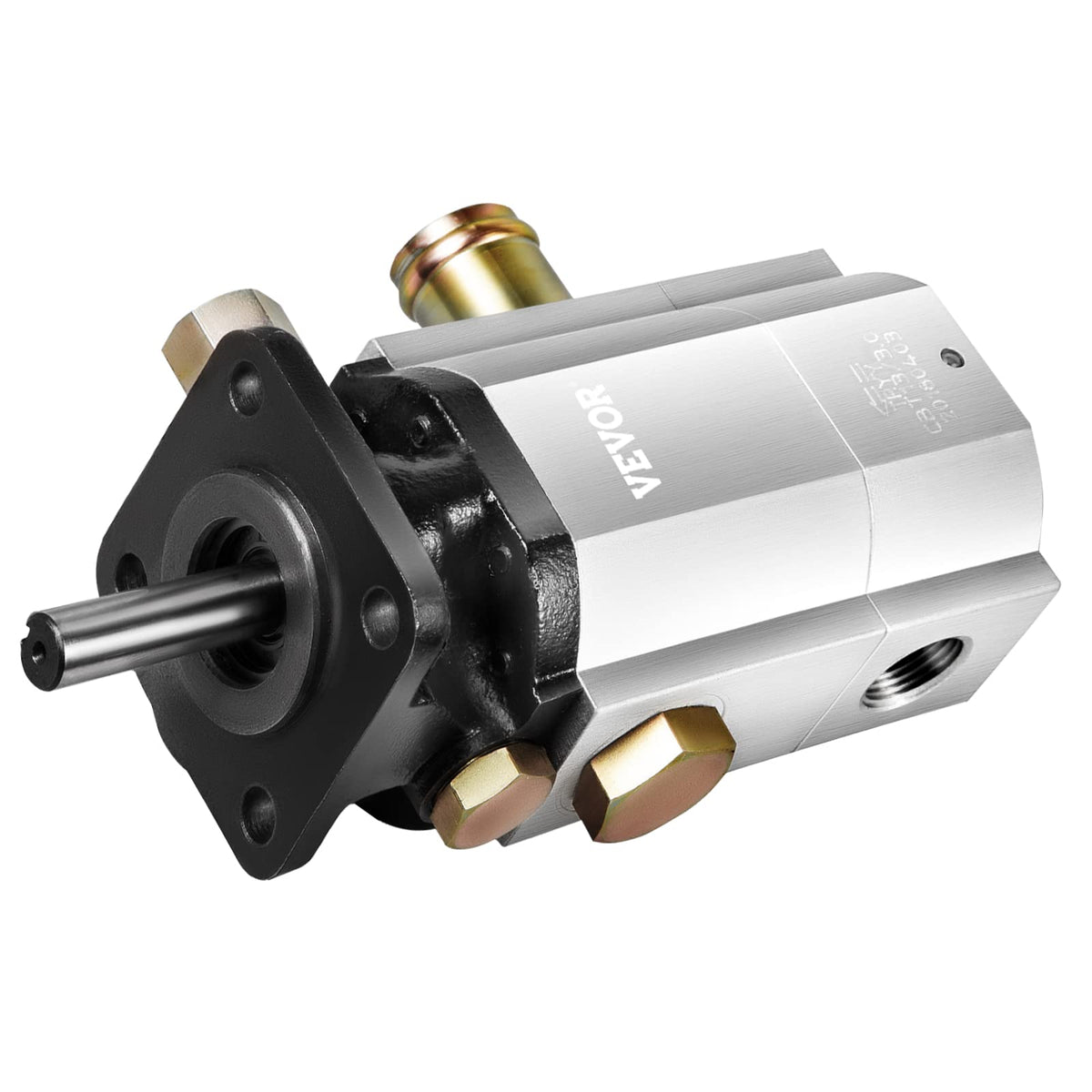Bestauto Hydraulic Wood Splitter Pump 3000 PSI 2 Stage Log Splitter Pump 13 GPM, Hydraulic Gear Pump 3600 RPM Aluminum Log Splitter Pumps 1/8" Keyed Shaft for Gas Log Splitters/Hydraulic Power Units