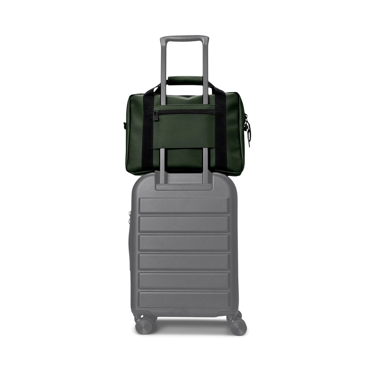 RAINS Texel Tech Bag - Green Waterproof Water Resistant Water Repellent Laptop Bag Unisex Commuter Travel Case 15" Computer Sleeve Tech Organizer - 2 Year Warranty