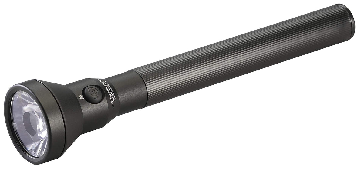 Streamlight 77550 UltraStinger 1100 Lumen 65000 Candela Rechargeable Tactical Duty Flashlight, Long Range Beam, Light Only, Black