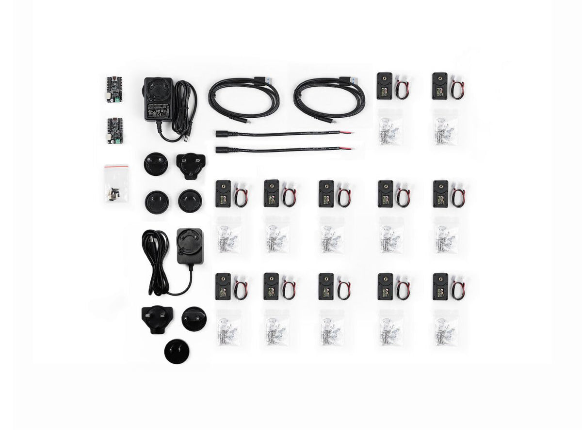 AI Robotic Arm Kit with Servo Motors – LeRobot SO-ARM101 Pro Low-Cost (Without 3D Printed Parts) | 6-DOF, Open-Source, Compatible with NVIDIA Jetson