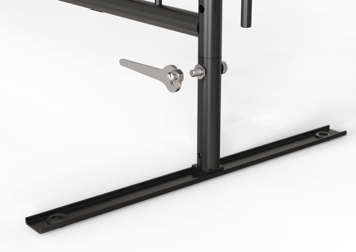 Angry Bull Barricades Barricade in a Box - Heavy Duty Interlocking Steel Barricade, 8.5 Ft. (Hot Dipped Galvanized, Flat Feet)