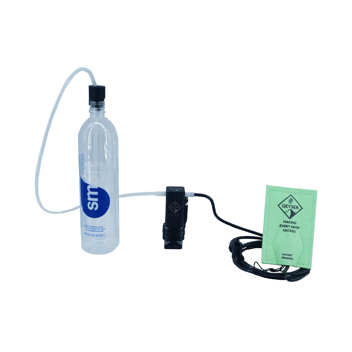Geyser System Portable Camping Shower & Cleaning Kit for Camping, Backpacking, Overlanding, & Outdoor Recreation - Clean Kit Bundle - Green