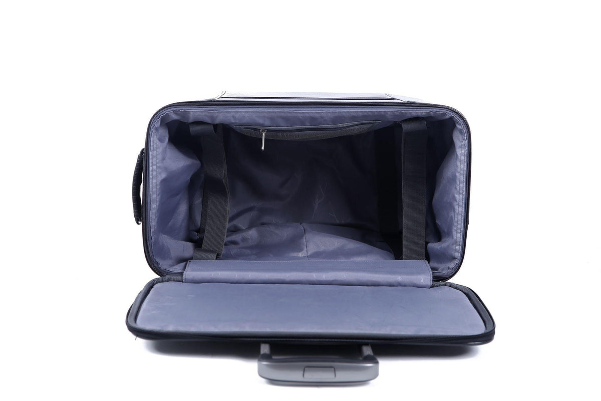 Edgerr P60920 Deluxe Hardside Roller Bag Spinner Case, 20"L x 11"W x 14"H for Most Free Arm Sewing Machines