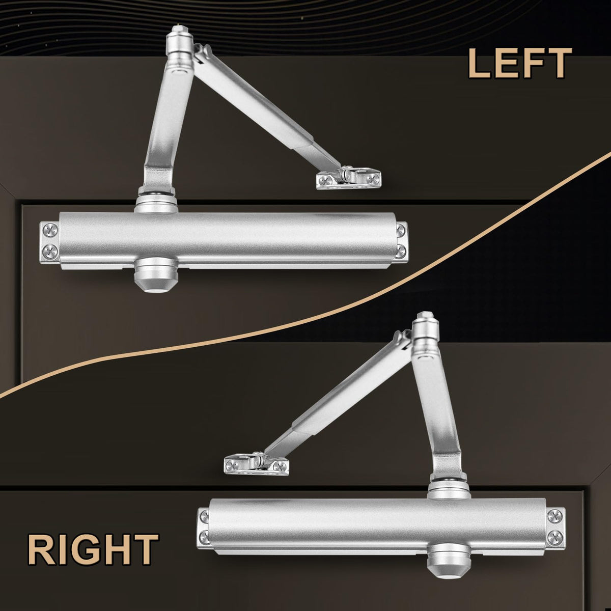 Medium Heavy Duty Grade 1 Commercial Door Closer NEWBNAG7016BC