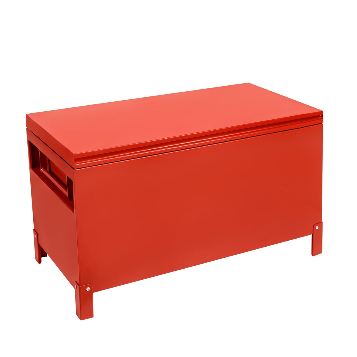 IDEALHOUSE Heavy Duty Aluminum Truck Bed Toolbox with Drawer – 48" Jobsite Storage Chest, Dual Hydraulic Levers, Side Handles, Lockable, Weatherproof Secure Organizer for Pickup Trucks, Trailers, RVs