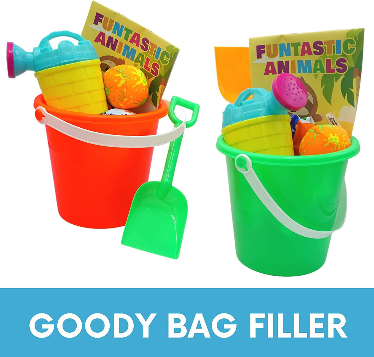 4E's Novelty Kids Watering Cans Bulk (Mini) 6 Pack, 4.5 Inch Plastic - Gardening Planting Tools for Kids & Toddlers, Beach Party Favors Gifts, Bulk Sand Toys, Easter Basket Stuffers