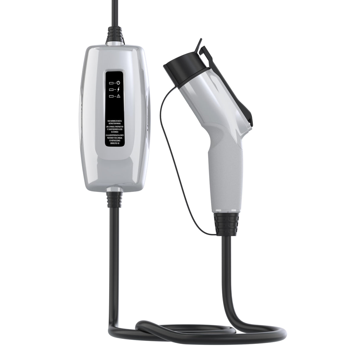 Schumacher Electric Level 1 Portable EV Charger, 12 Amp, 120 Volt, NEMA 5-15P Plug, Indoor/Outdoor Charging, J1772 Connector, 20 Foot Charging Cable, SEV1670