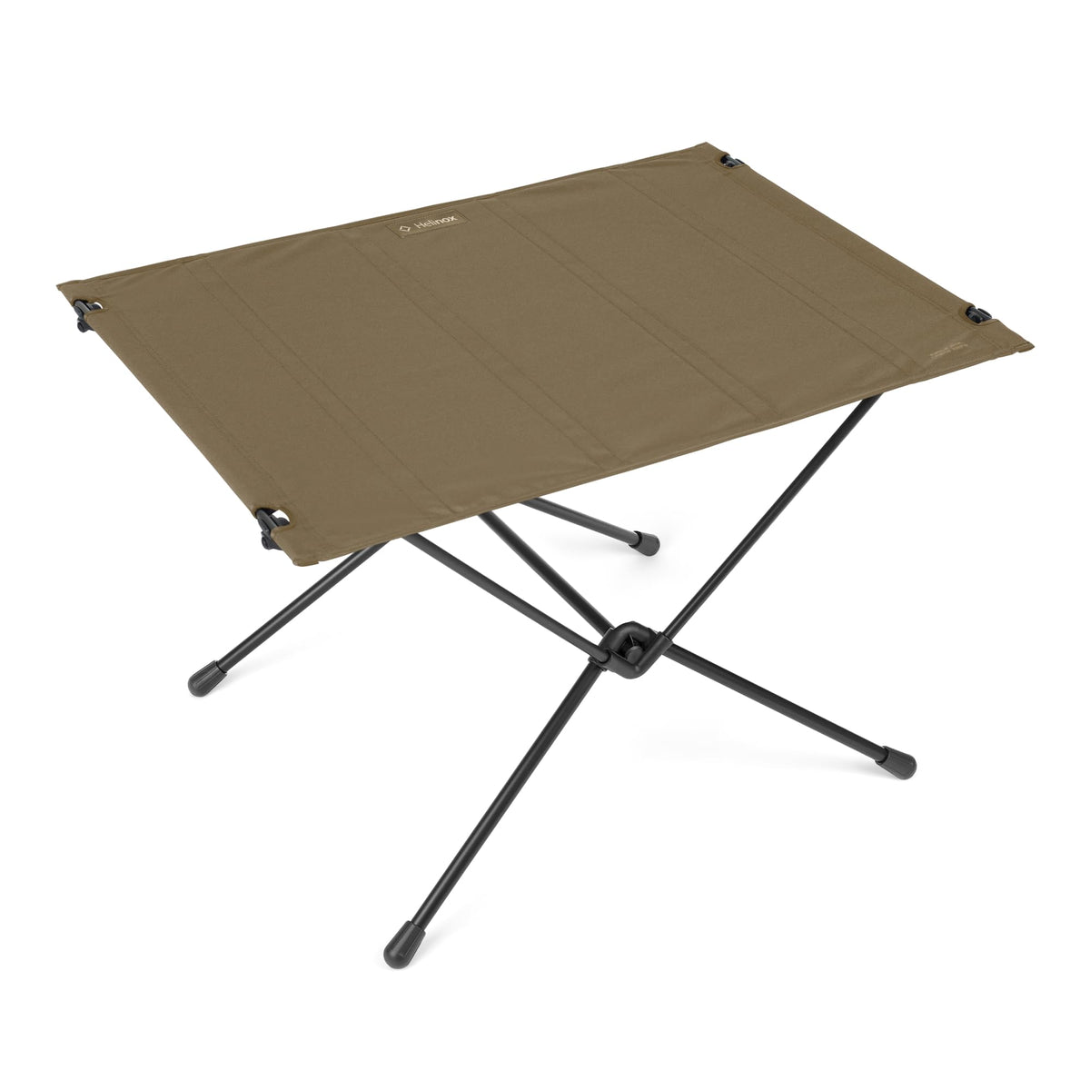 Helinox Table One Hard Top Lightweight, Collapsible, Portable, Outdoor Camping Table, Large - 29.5 x 22.5 Inches, Coyote Tan