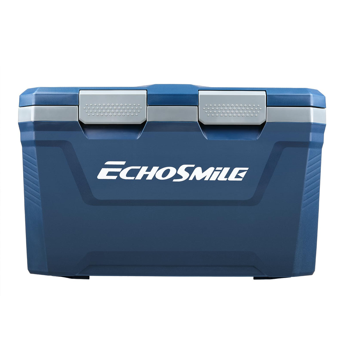 EchoSmile 35 Quart Insulated Cooler, Outdoor Portable Hard Cooler Ice Chest Box w/ 2 Cup Holders, Drain Plug, Bottle Opener, 3-Day Ice Retention for Camping, Beach, and Picnic,Navy