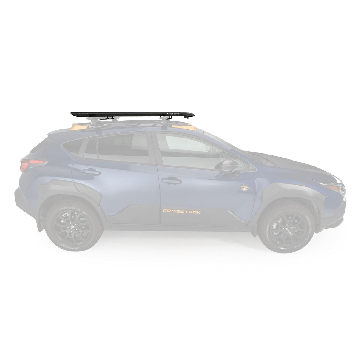 KUAT DEK Crossbar Mounted Rooftop Platform Rack Non-Lit with Adjustable Crossbars and Universal Secure Mounting System, 300lbs Capacity, 47" W x 60" L