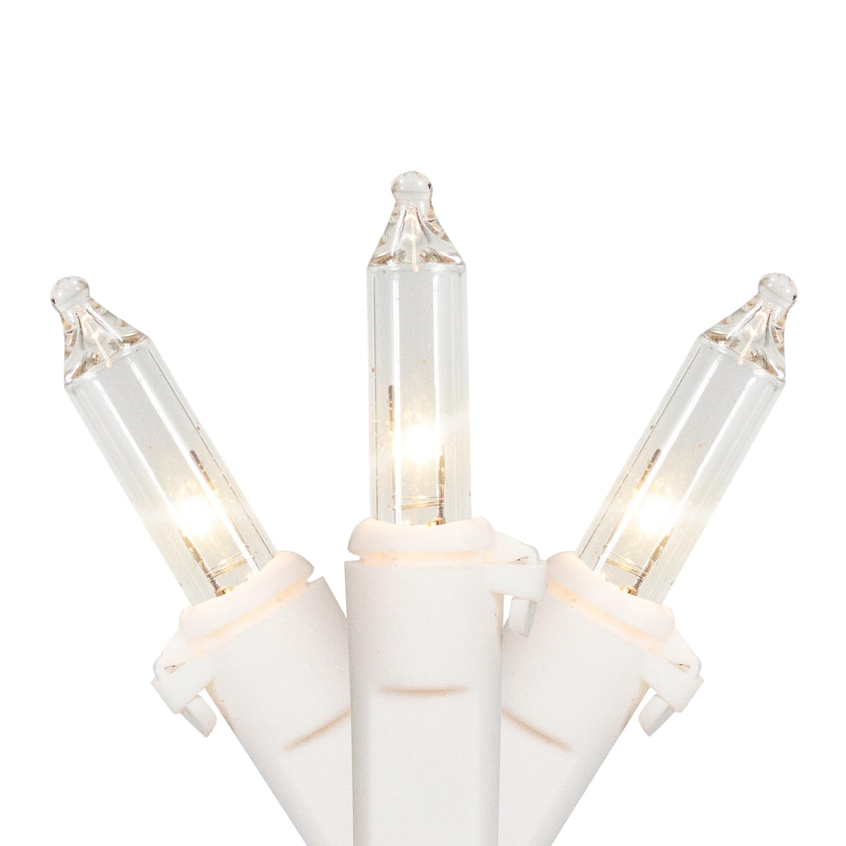 Northlight Mini Incandescent Christmas Lights - Clear - 4' White Wire - 20ct