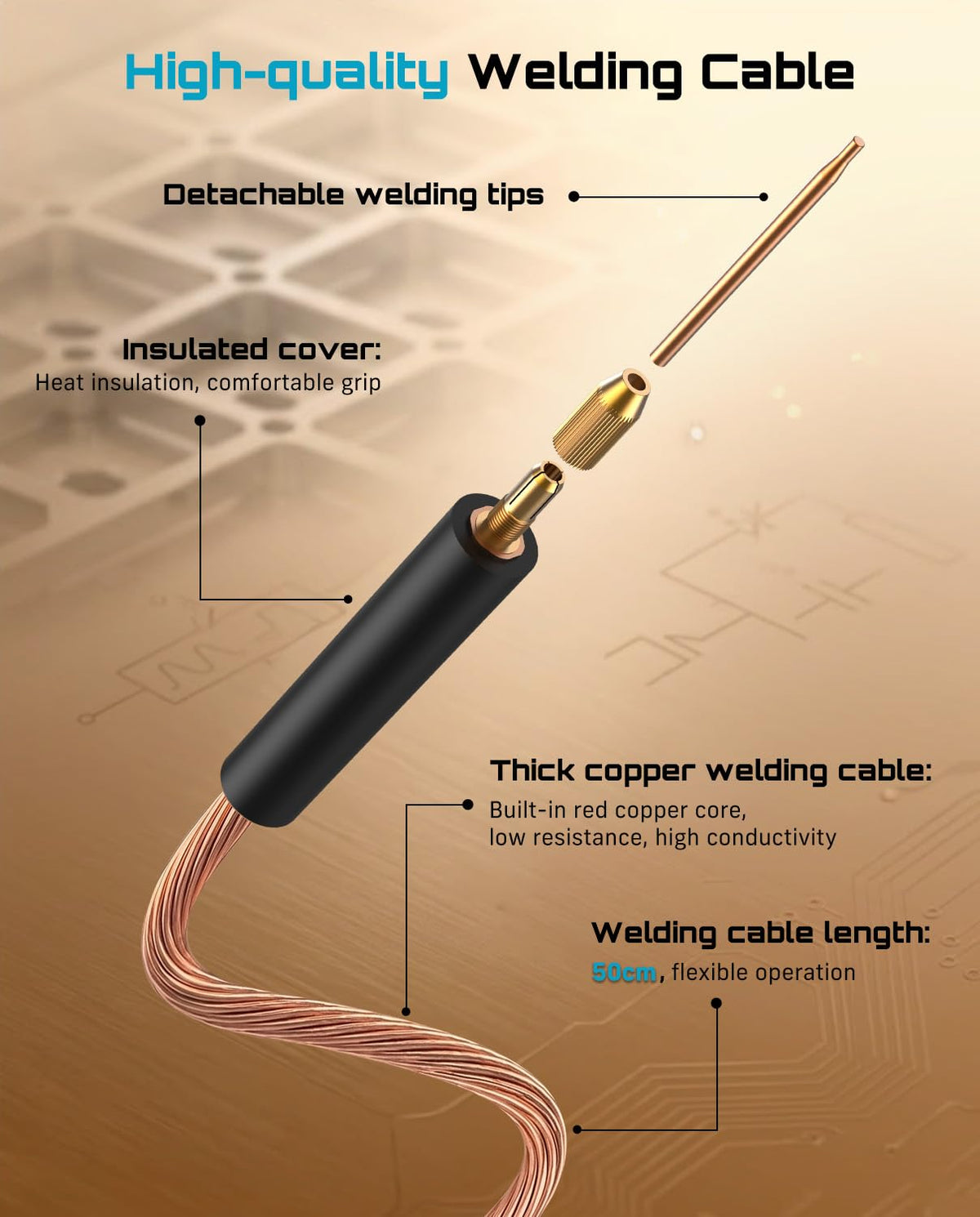 SEESII 10KW Capacitive Battery Spot Welder: 12V Power Supply Available, Spot Welding Machine with Low Internal Resistance, Overvoltage Protection, for Battery Packs DIY & Repair