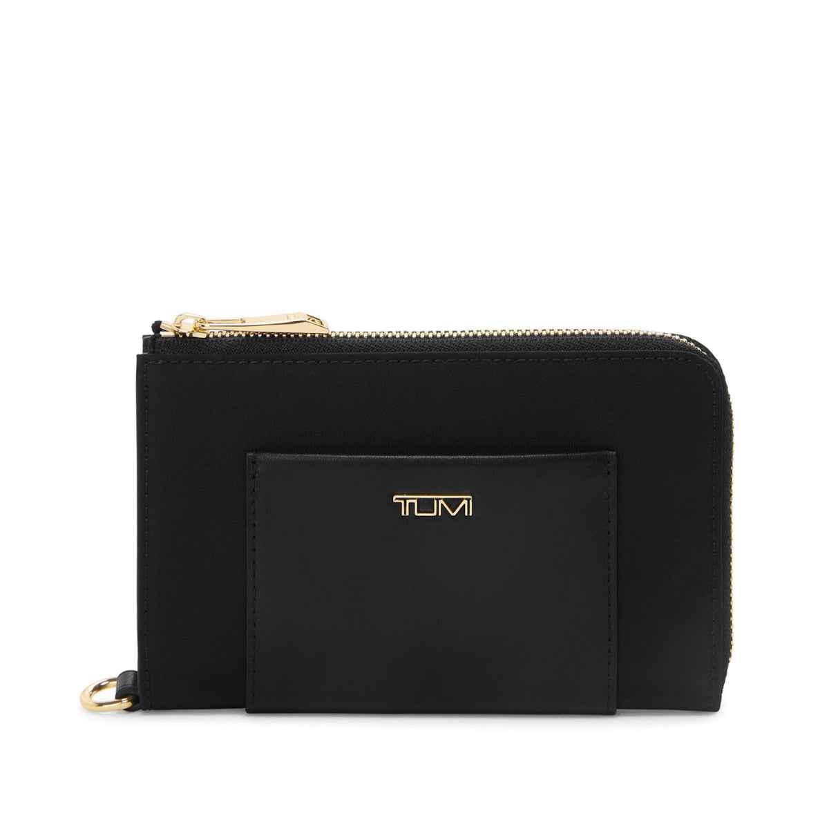 Tumi Unisex Passport Case Black/Gold One Size