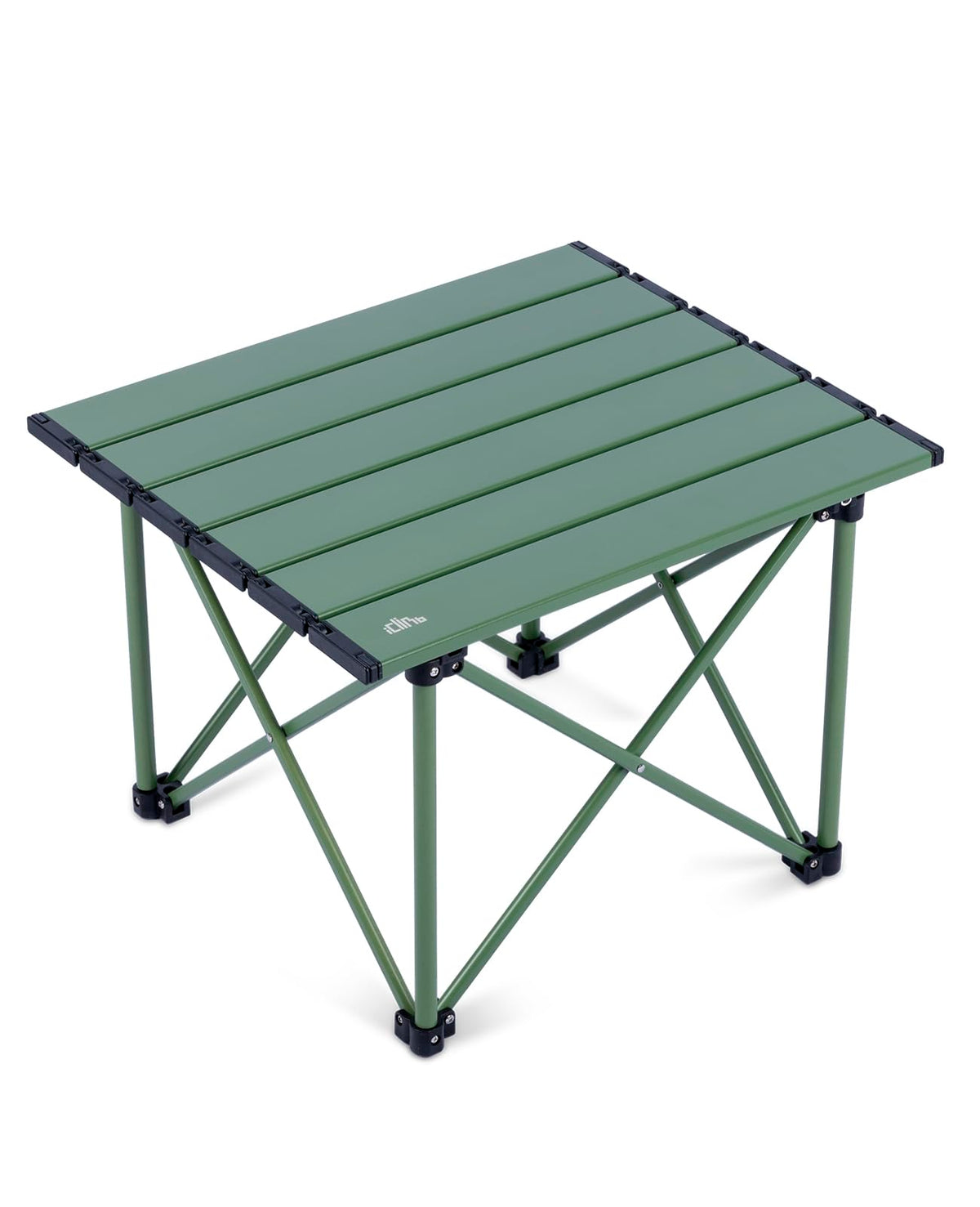 iClimb 1 Folding Table and 1 Super Easy Assemble Cot, Ultralight Compact for Adults Outdoor Camping Backpacking Hiking