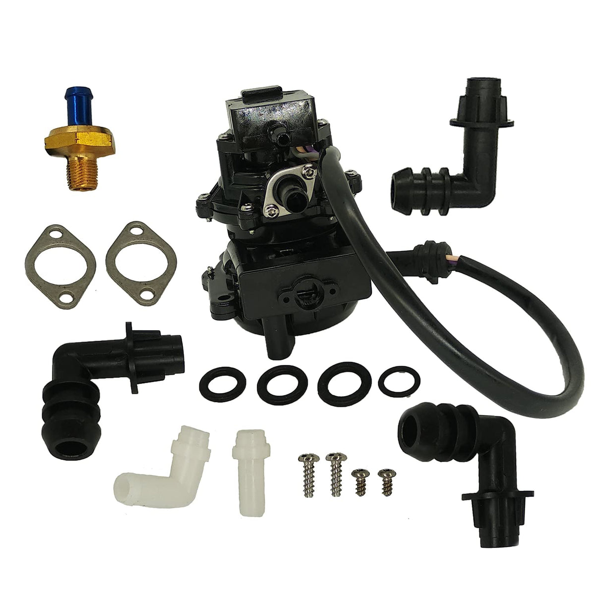 4 Wire Fuel Pump Kit For w Outboard VRO Fuel Pump &Oil Injection 175109 5007420 Johnson 1991-2006 Evinrude, 5007420, 5007422, 175109