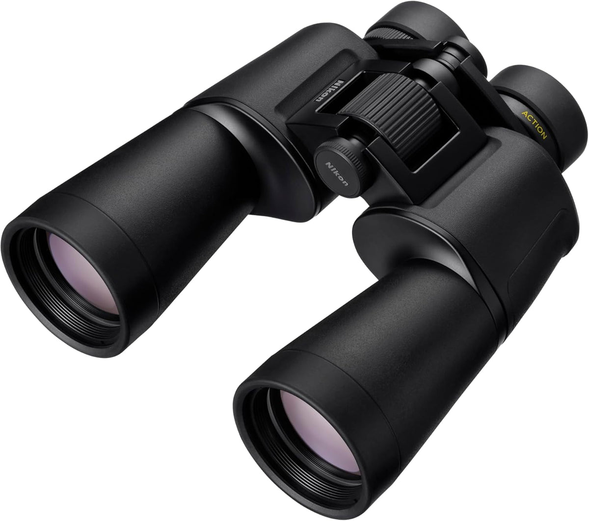Nikon Action 7x50 Binocular | Multilayer-Coated Nikon Optics, Bright 50mm Objective Lenses, 7X Power, Turn-and-Slide Adjustable eyecups and Tripod-Ready Porro-Prism Design