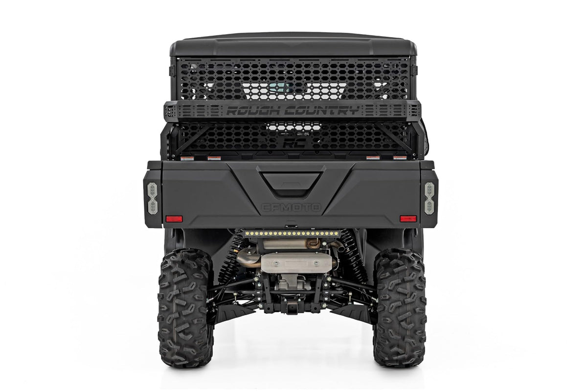 Rough Country Over Bed Cargo Rack for CFMOTO UFORCE 1000, UFORCE 1000 XL & U10 Pro - Heavy-Duty Steel UTV Bed Rack with Molle Panels