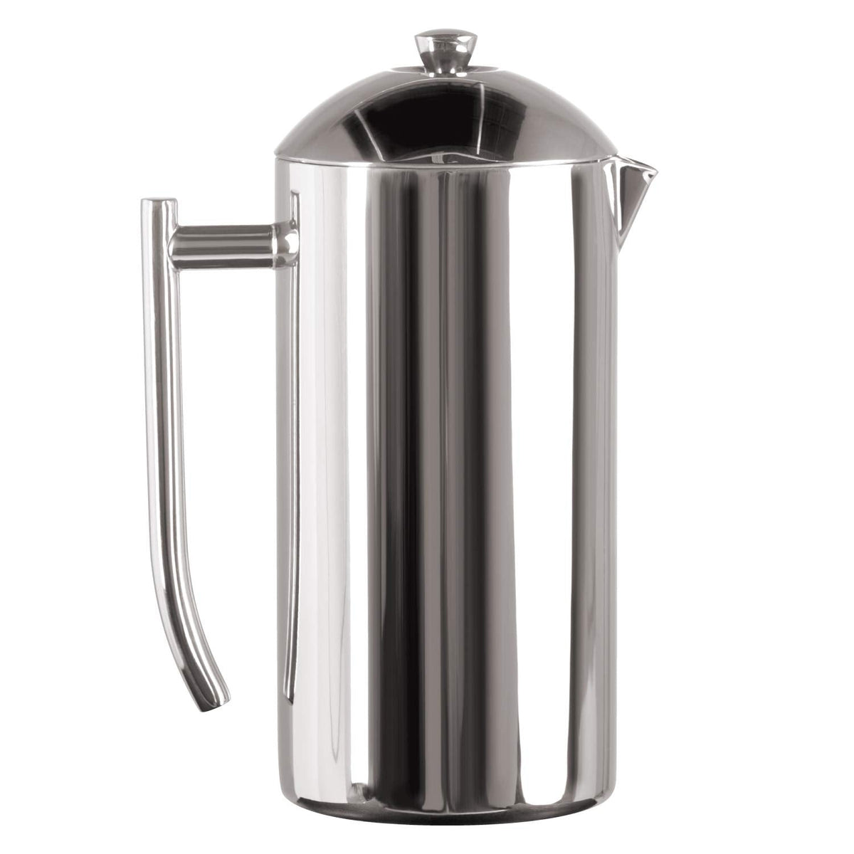 Frieling French Press Coffee Maker - 23 oz, Polished Double-Wall Stainless Steel - Insulated French Press for Camping - All Stainless Steel Coffee Maker