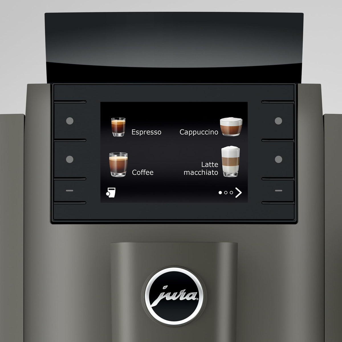 Jura W8 Dark Inox, 15650, Automatic Coffee Machine