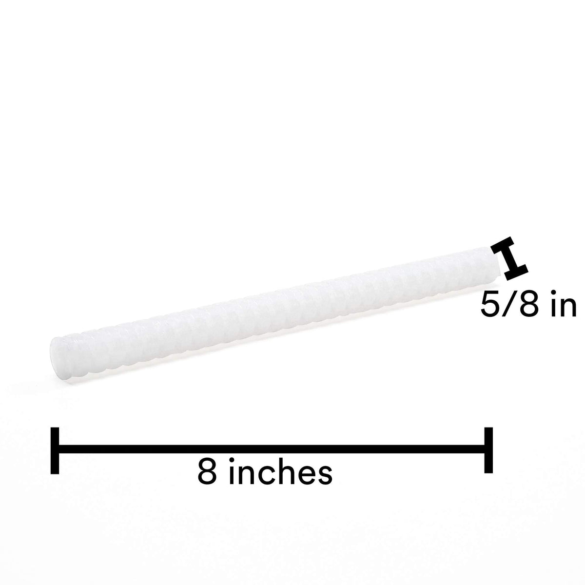 3M Hot Melt Adhesive 3792Q, Hot Glue, Multi-Purpose, Woodworking, Upholstery, Clear, 5/8 in x 8 in, 11 lb, Case