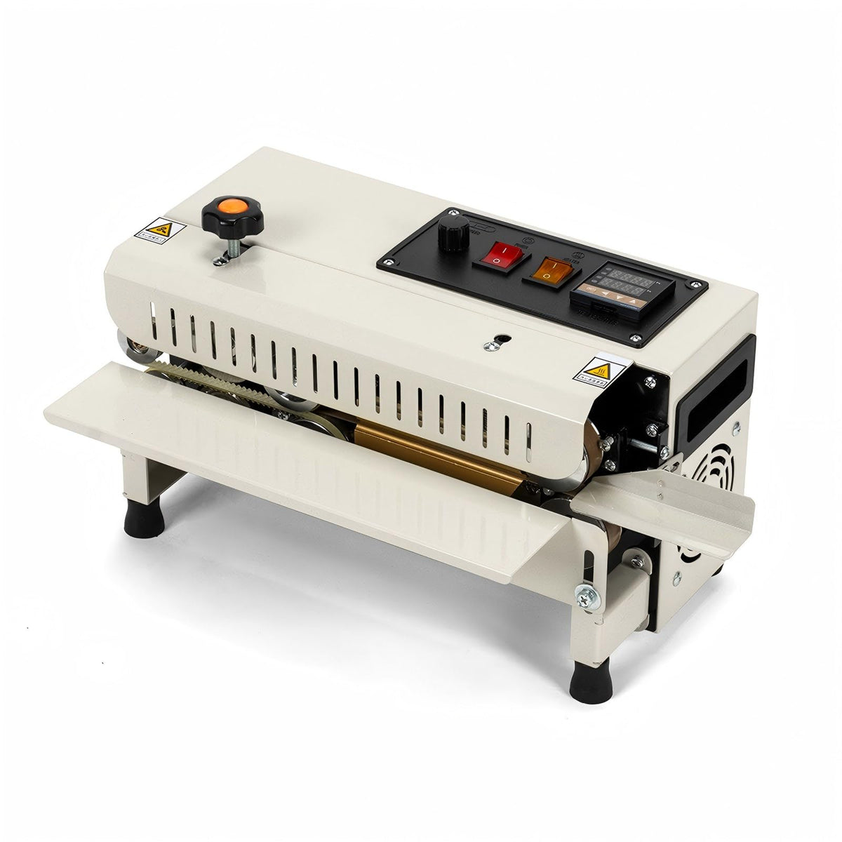 VONPACK FR-400 Commercial Heat Sealer Machine, 110V Heat Sealing Machine with Adjustable Temp&Speed Control, Bag Sealer Machine with Display Screen, Sealer Machine for Food Tea Kitchen