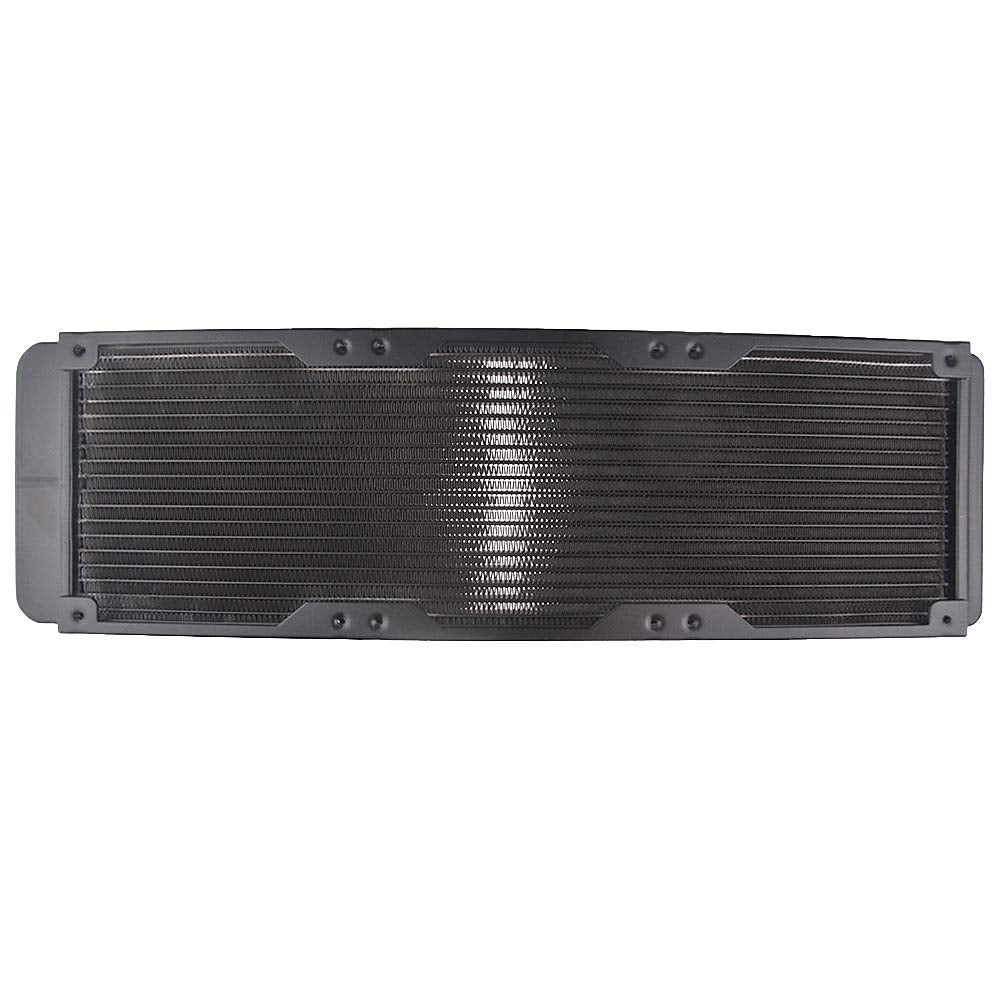 BXQINLENX 18 Pipe Aluminum Heat Exchanger Radiator for PC CPU CO2 Laser Water Cool System Computer 360mm(A)
