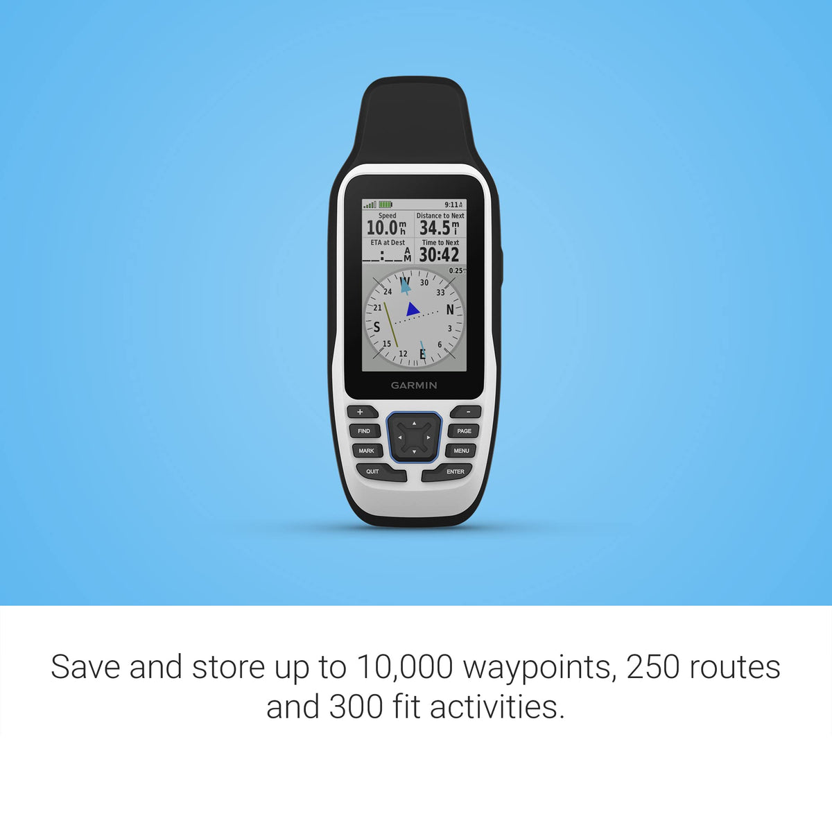 Garmin GPSMAP 79s, Marine GPS Handheld with Worldwide Basemap, Rugged Design and Floats in Water