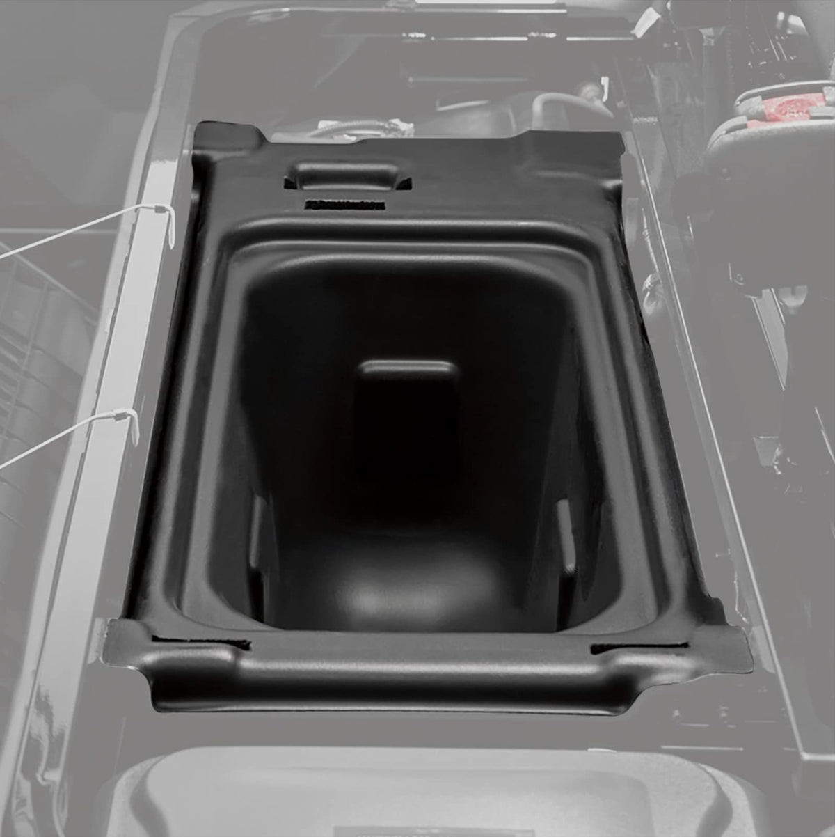 SAUTVS Under Seat Storage Box, Underseat Storage Bin Set Organizer Tray for Kawasaki Mule PRO-FX FXR FXT DX DXT 2015-2025 Accessories, Replace #99994-1463
