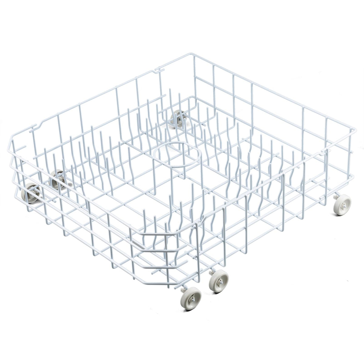 WD28X31819 WD28X10284 Lower Dishwasher Rack Replacement Parts for GE Lower Dish Rack Dishwasher Roller Wheels GE GSD2100V55BB GSD2100V70BB GSD2100V55WW Built-In Bottom Dishrack Assembly 1 Pcs