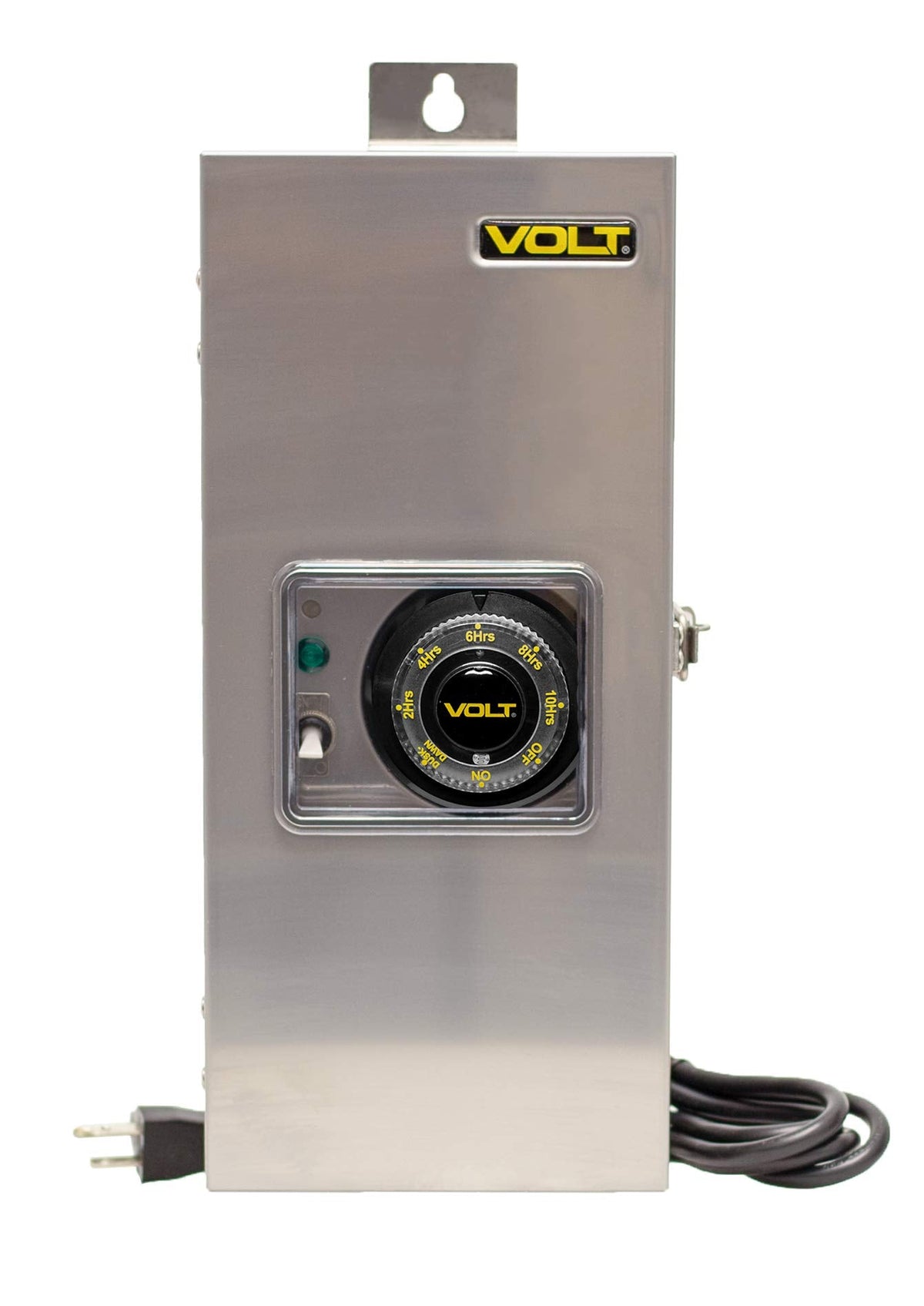 VOLT 150W Slim Line Low Voltage Transformer (12V/15V) with Timer/Photocell for LED Landscape Lighting