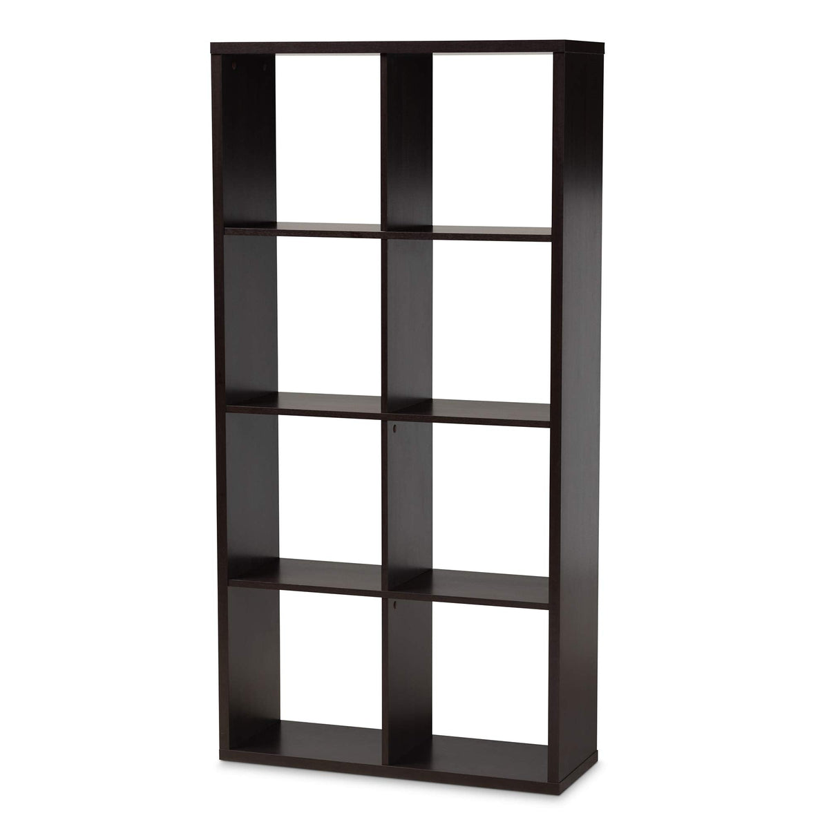 Baxton Studio Multipurpose Shelving and Cabinets, One Size, Dark Brown