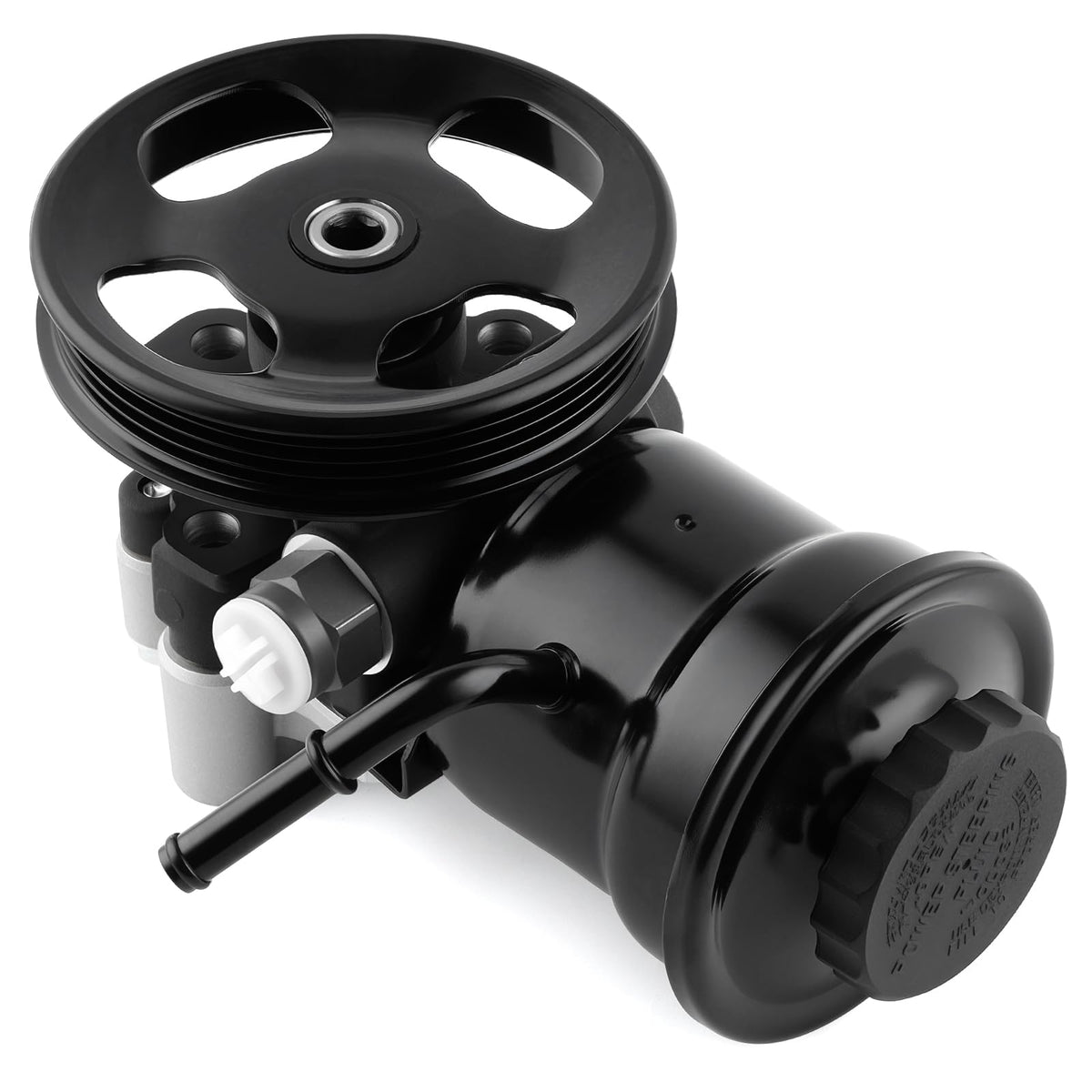 Farrme 21-5248 Power Steering Pump with Pulley Reservoir Assembly Fit for 2001-2004 for Toyota Tacoma 2.7L L4 Automotive Replacement Power Steering Pumps 44310-04120 Power Assist Pump
