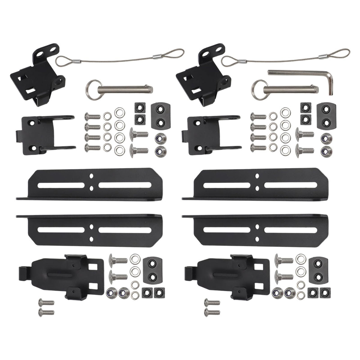 Motoparty Compatible with Pelican Cargo Case Roof Mount Kit BX140R BX55S BX85S BX90R with Instruction Manual