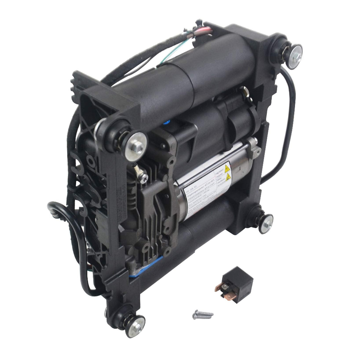 949-920 Air Suspension Compressor Pump with Bracket LR041777 Replacement for 2006-2012 Range Rover AMK Style L322 3.6 TDV8 RQG500100 P-2646