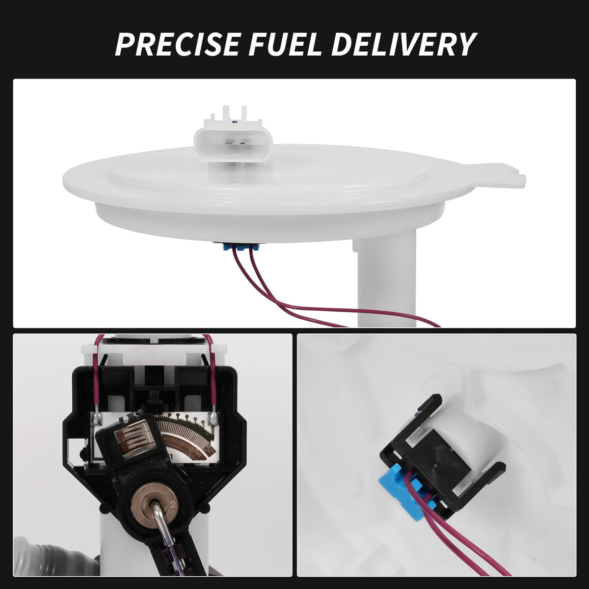 Lazenta SP7108M Left & Right Electric Fuel Pump Compatible with 2011-2015 Jeep Grand Cherokee,Dodge Durango 3.6L, Replacement SP7109M, Fuel Pump Module with Sending Unit