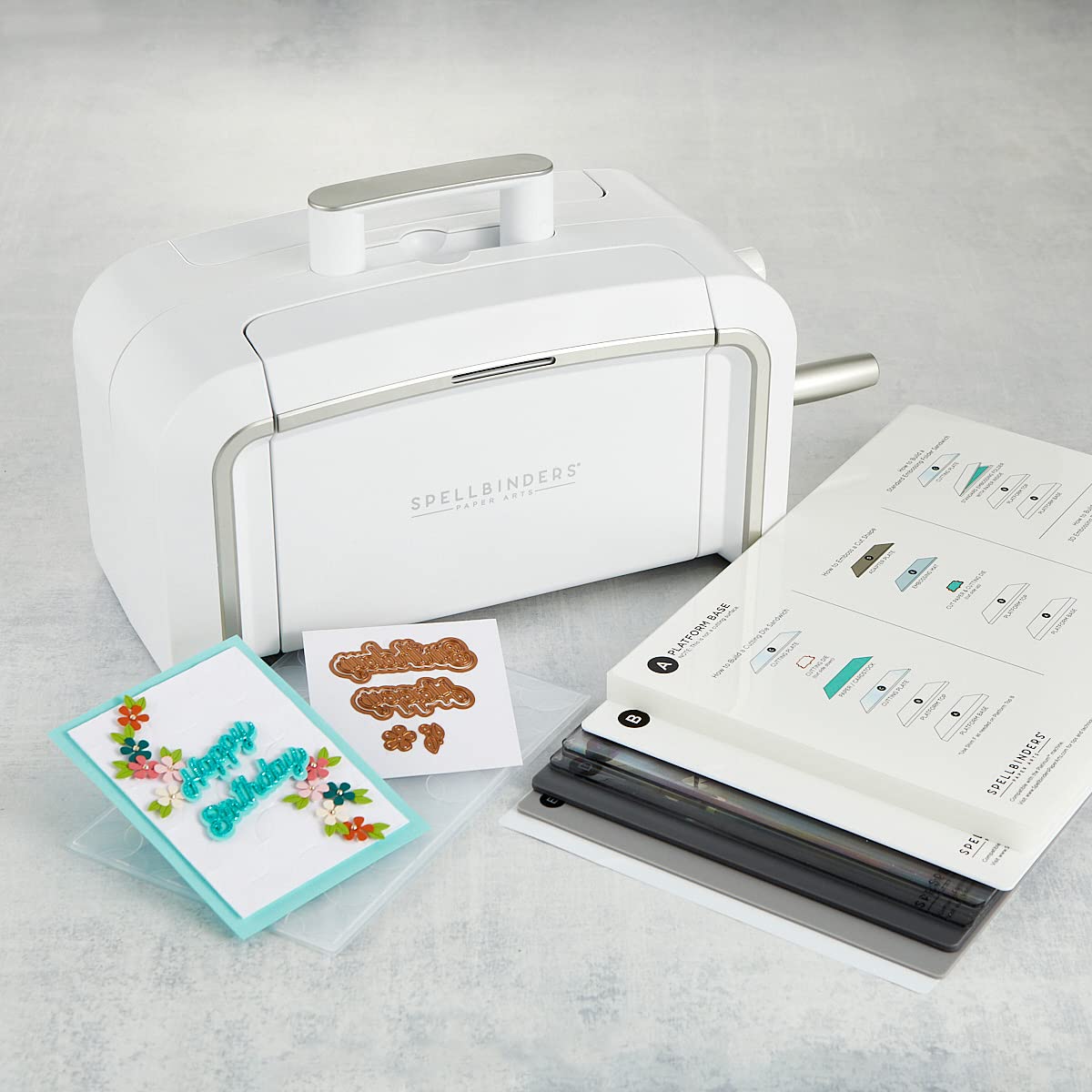 Spellbinders Platinum Die Cutting and Embossing Machine (8.5 Inch Platform + Universal Plate System)