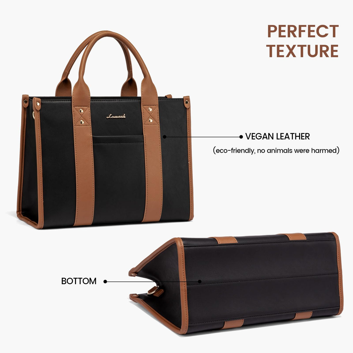 LOVEVOOK Tote Bag for Women，Fashion Handbag for Women