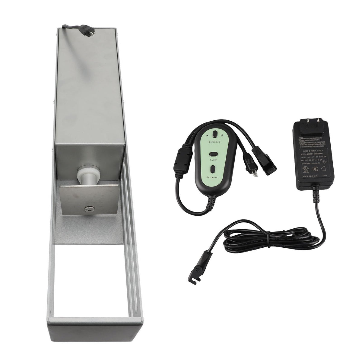 Automatic Electric Metal Crusher, 6oz to 24oz Cans 6oz to 12oz Plastic Bottle Easy to Use Key Control Smasher Machine for Seltzer Beer (US Plug)