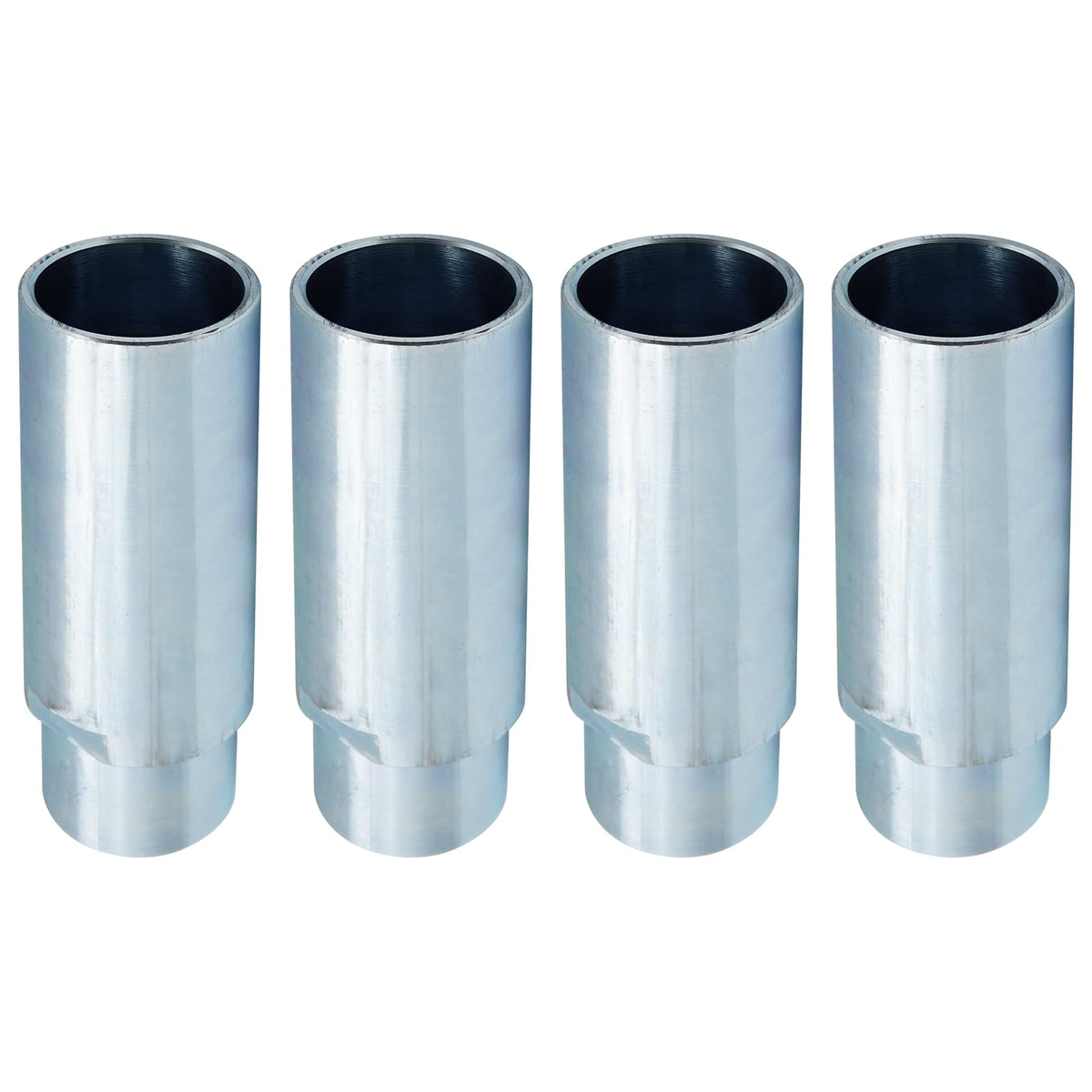 Four 6" Stack Adapters Fit for 2 Post Car Lift with 60mm ID. Mounting Hole, Compatible with Challenger Two Post Automotive Lifts