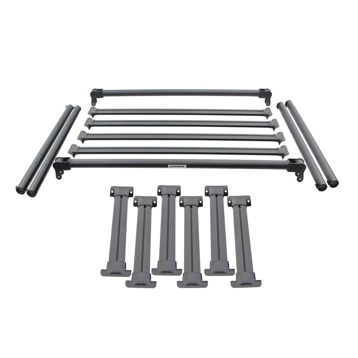 Go Rhino! - 5951000T-01 - Box 1-Overland Rack-MIDSIZE Truck