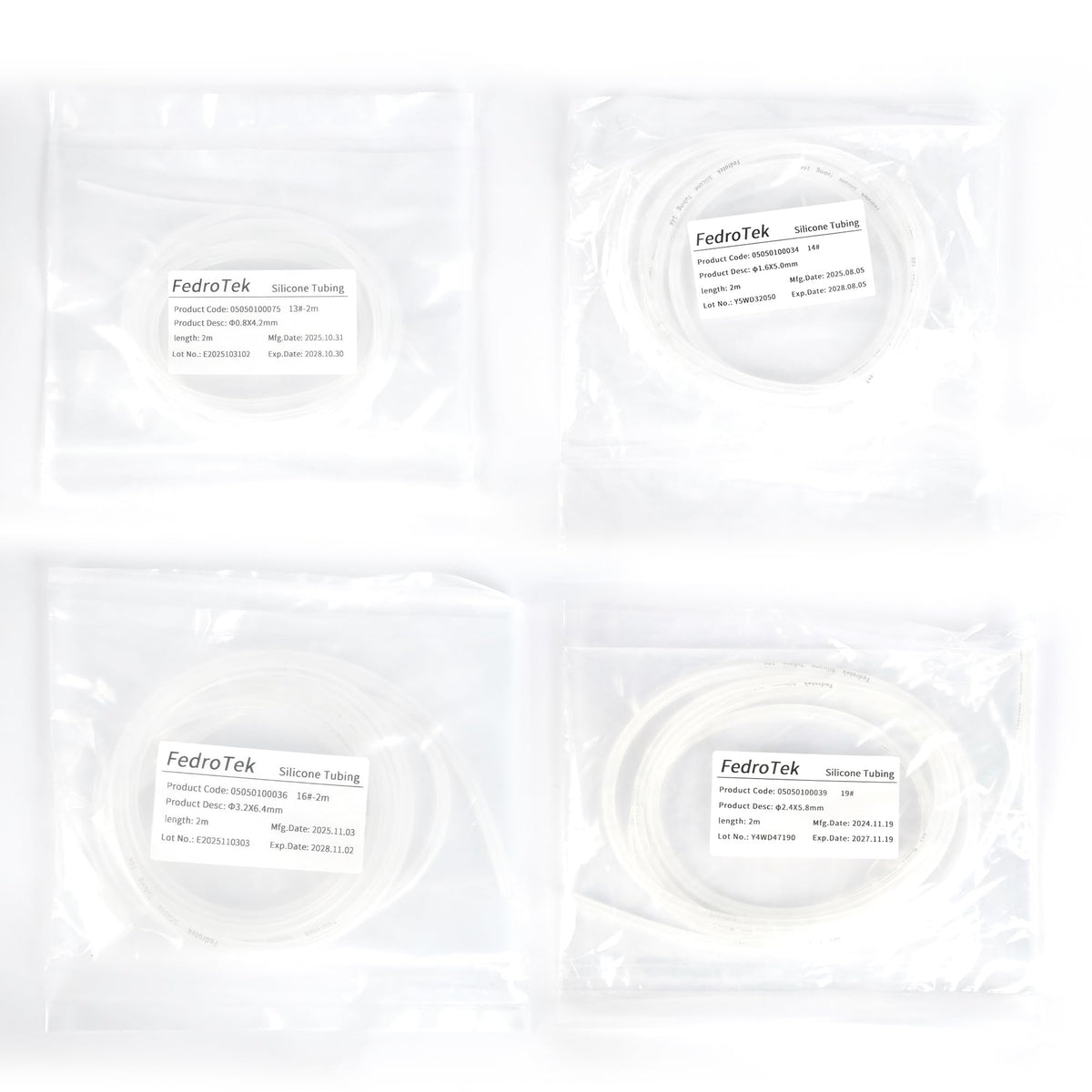 U.S. Solid Dual-Channel Variable-Speed Peristaltic Pump – 0.1-300 RPM (0.0033-190.76 mL/min) with 4 Tubing Sizes (13#,14#,19#,16#) Ideal for Lab, Industrial, and Medical Applications