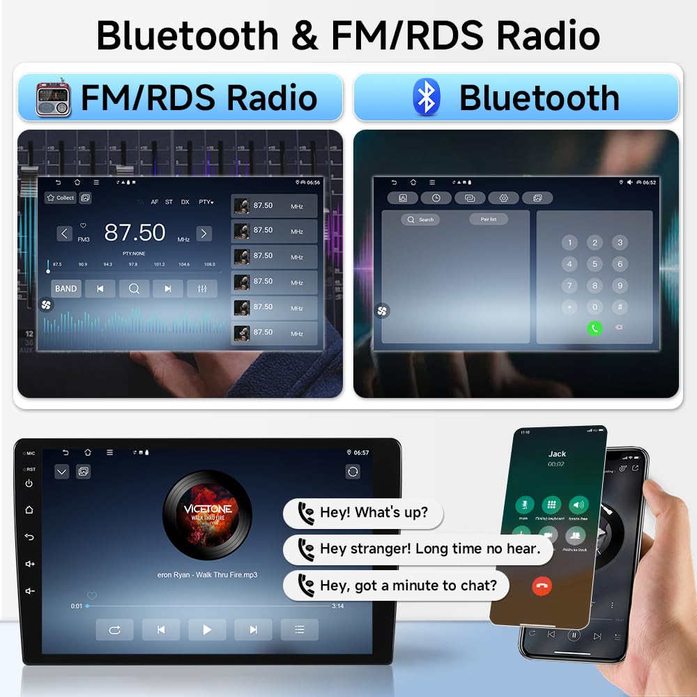 ASURE Car Stereo for Jeep Compass 2017-2020, Android 15 Car Radio with 10.1 Inch HD Touchscreen - Wireless CarPlay & Android Auto, 4GB 64GB, Wi-Fi 6, Bluetooth 5.4 - GPS, DSP, Backup Camera & SWC