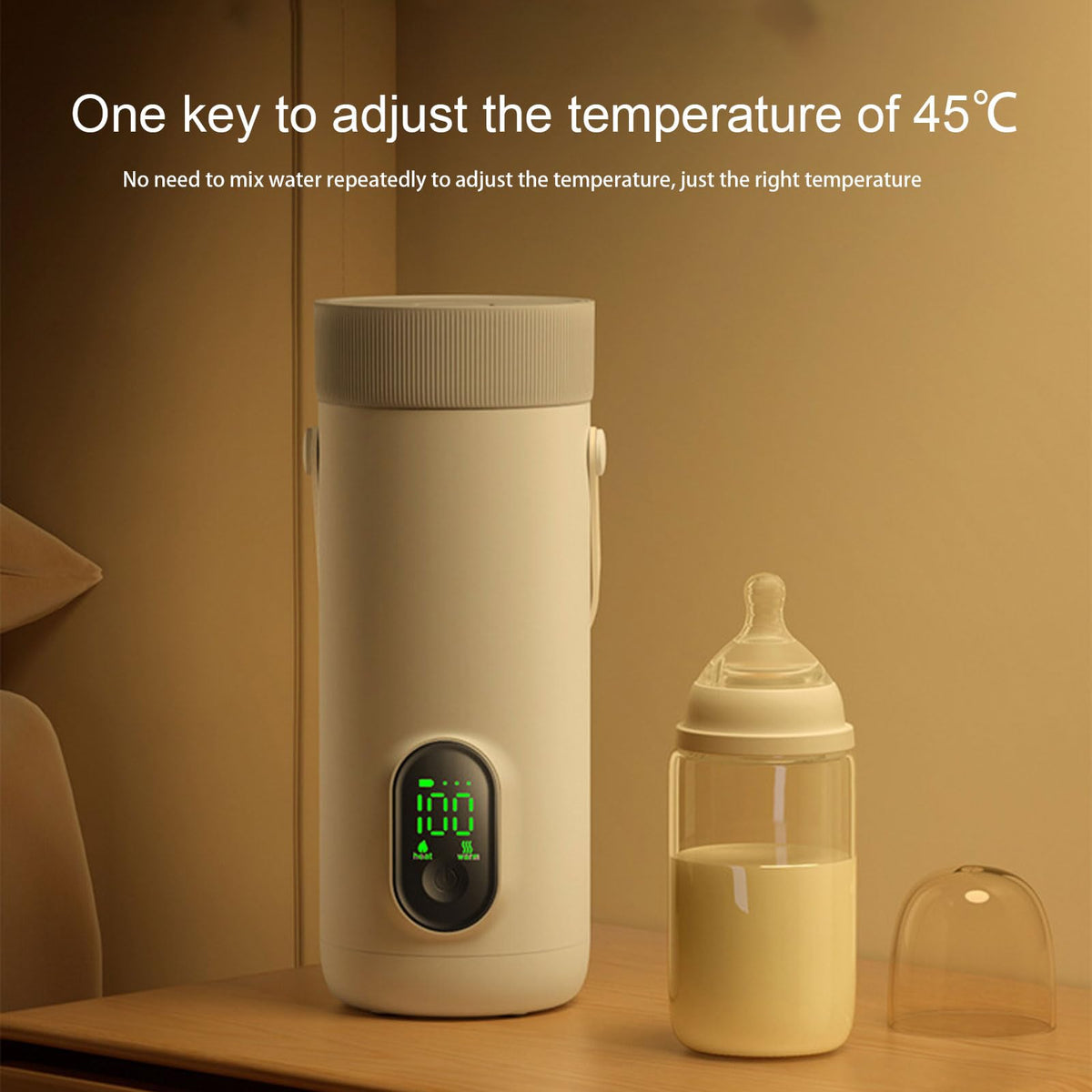 Tangxi 350ML Travel Electric Kettle, Portable Small Hot Water Boiler for Tea & Coffee, 6 Temperature Settings, 220W Fast Boiling, USB Rechargeable for Travel Work