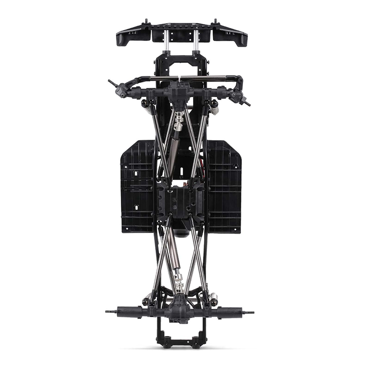 SHUAIGUO 313mm Wheelbase Chassis Frame for 1/10 AXIAL SCX10 II 90046 90047 RC Crawler Climbing Car DIY