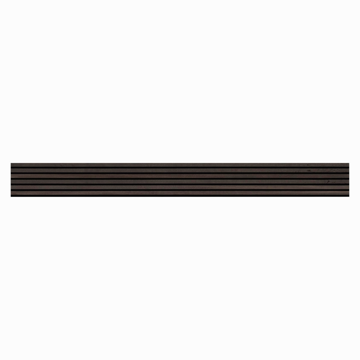 MSI 4-Pack Acoustic Wood Slat Wall Panels for Interior Decor, 3D Fluted Sound Absorbing Wood Paneling for Accent Wall Ceiling Kitchen Living Room Bedroom, Eco-Friendly MDF - 9.5 in. x 94.5 in. - Umber