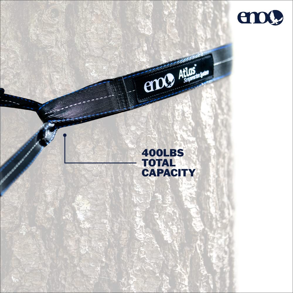 ENO Bundle, Includes The SingleNest Hammock & Atlas Suspension System, Lightweight, Durable Hammock with Straps for Camping, Hiking & Travel, Berry/Plum