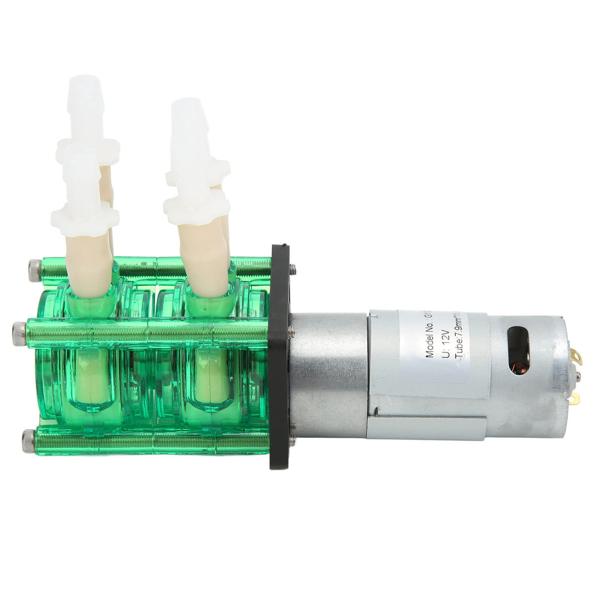 Peristaltic Metering Pumps Dual Head High Peristaltic Pump Liquid Dosing Pump with BPT Tube for Lab Analytical Liquid Liquid Sampling Analysis