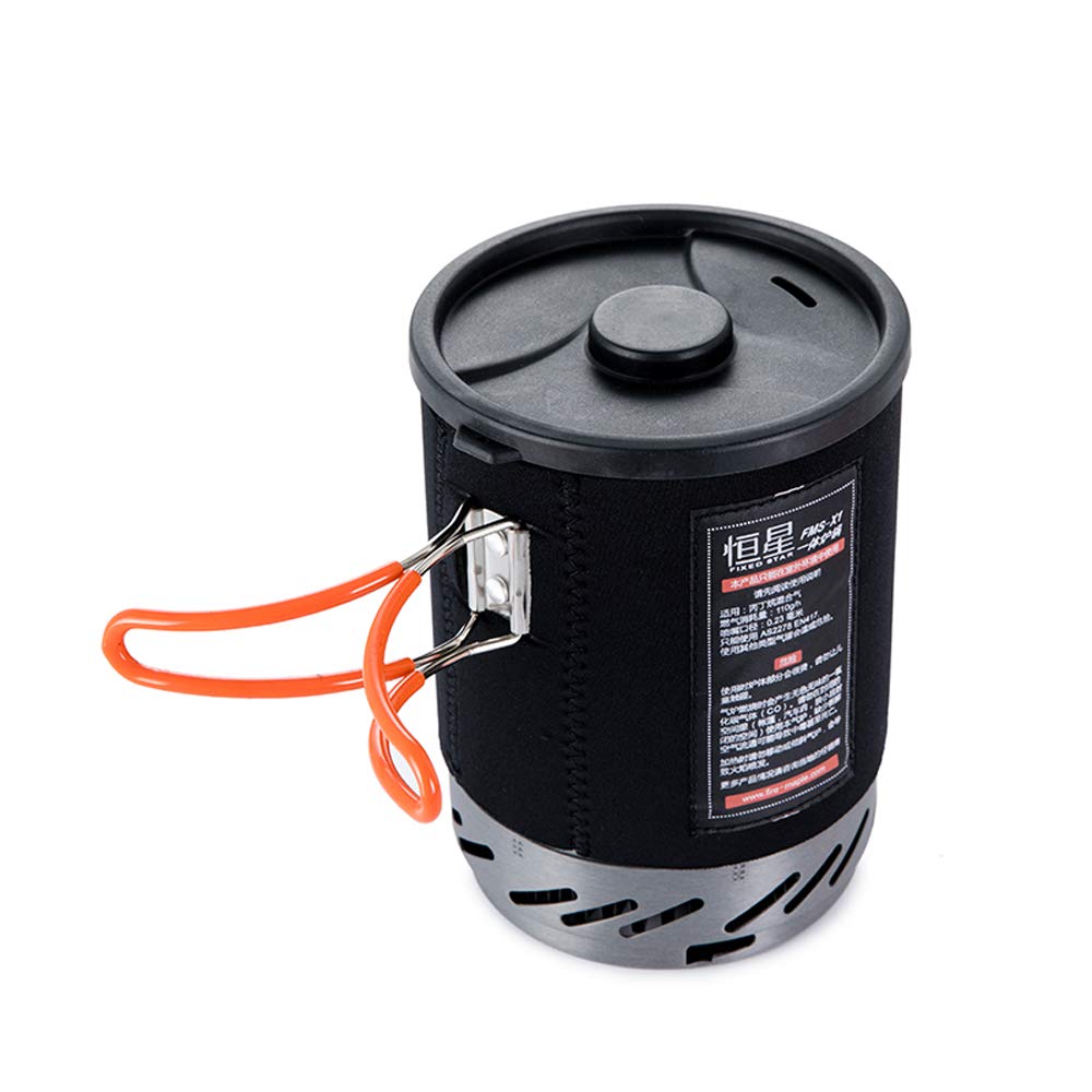 Fire-Maple "Fixed Star 1" Backpacking and Camping Stove System | Outdoor Propane Cooking Gear | Portable Pot/Jet Burner Set | Ideal for Hiking, Trekking, Fishing, Hunting Trips and Emergency Use